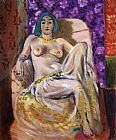 Henri Matisse Le genou leve painting